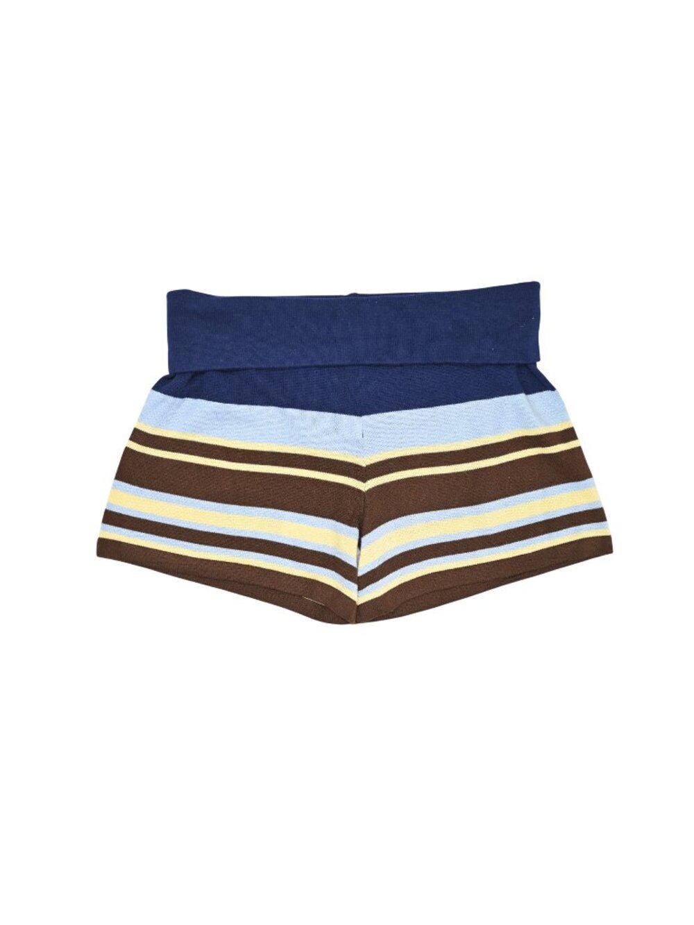 JGR & STN Katie Knit Shorts in Navy Butter